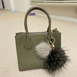 Michael Kors Mercer Bag Olive Green Super New
